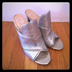 Vince Camuto Silver Heels